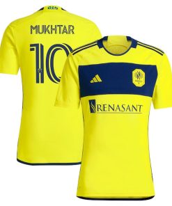 Hany Mukhtar Nashville SC adidas 2024 The 615 Kit Replica Player Jersey - Yellow