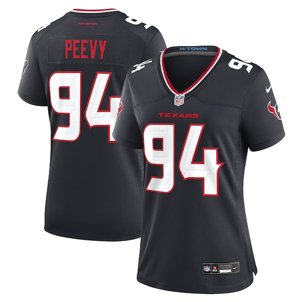Jayden Peevy Houston Texans Nike Women's Team Game Jersey - Navy - Image 7