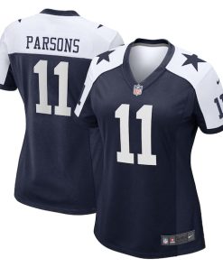 Micah Parsons Dallas Cowboys Nike Women's Alternate Game Jersey - Navy/White