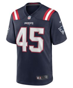 Alternative view of Chris Board New England Patriots Nike Game Player Jersey - Navy