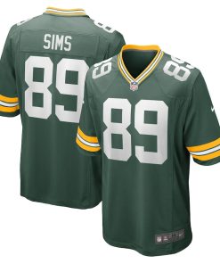 Ben Sims Green Bay Packers Nike Team Game Jersey -  Green