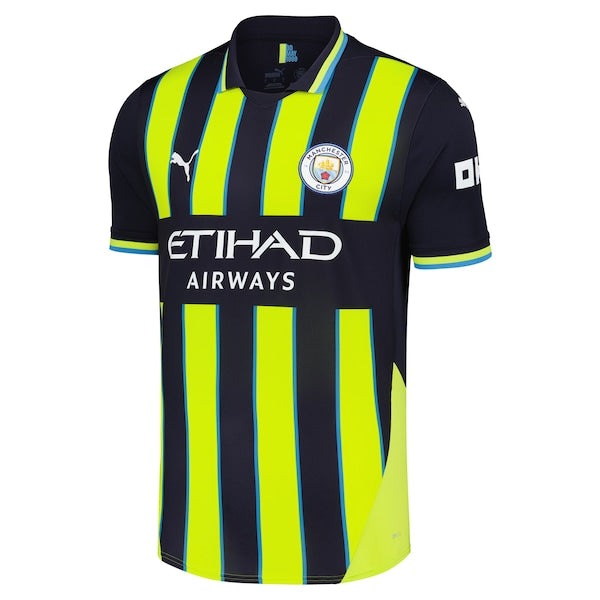 Erling Haaland Manchester City Puma 2024/25 Away Replica Player Jersey - Navy - Image 3
