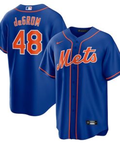 Jacob deGrom New York Mets Nike Alternate Replica Player Name Jersey - Royal/Gray