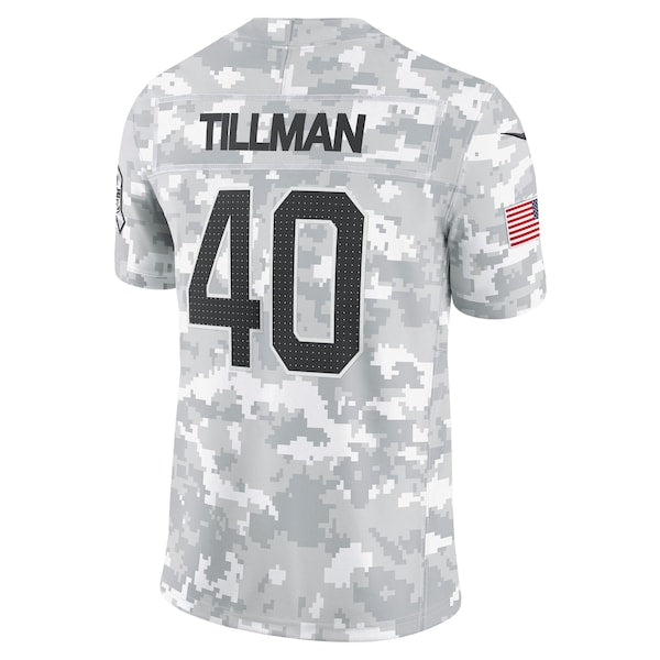 Pat Tillman Arizona Cardinals Nike 2024 Salute to Service Retired Player Limited Jersey - Arctic Camo - Image 3