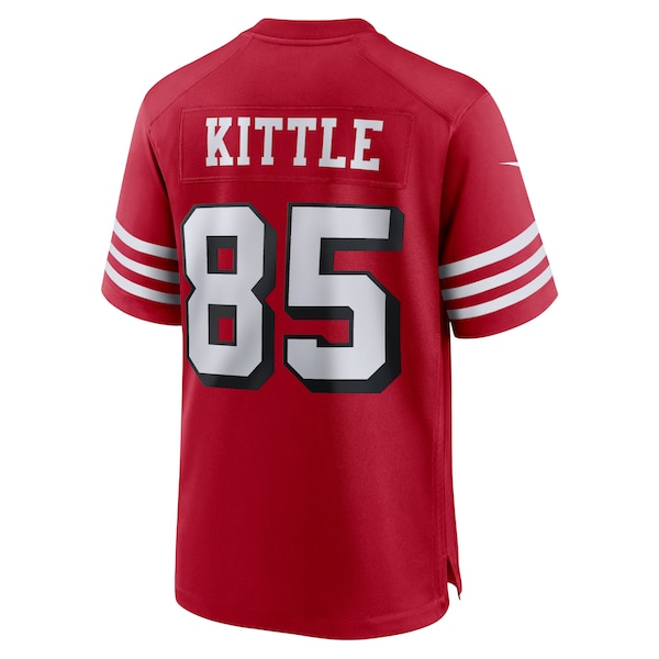 George Kittle San Francisco 49ers Nike Alternate Game Player Jersey - Scarlet - Image 3