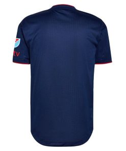 Alternative view of Chicago Fire adidas 2024 Water Tower Kit Authentic Jersey - Blue