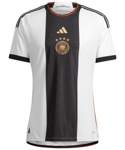 Alternative view of Germany National Team adidas 2022/23 Home Authentic Jersey - White