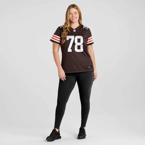 Jack Conklin Cleveland Browns Nike Women's Game Jersey - Brown - Image 6