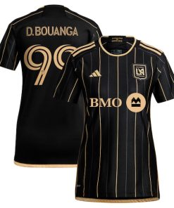 Denis Bouanga LAFC adidas Women's 2024 Primary Replica Player Jersey - Black