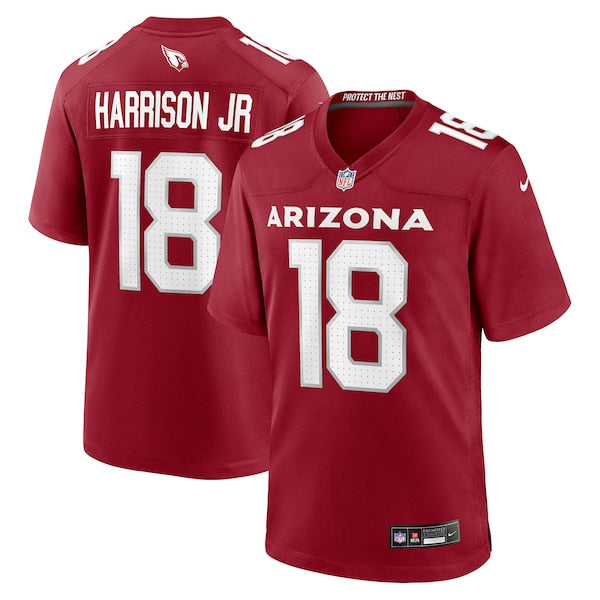 Marvin Harrison Jr. Arizona Cardinals Nike Player Game Jersey - Cardinal