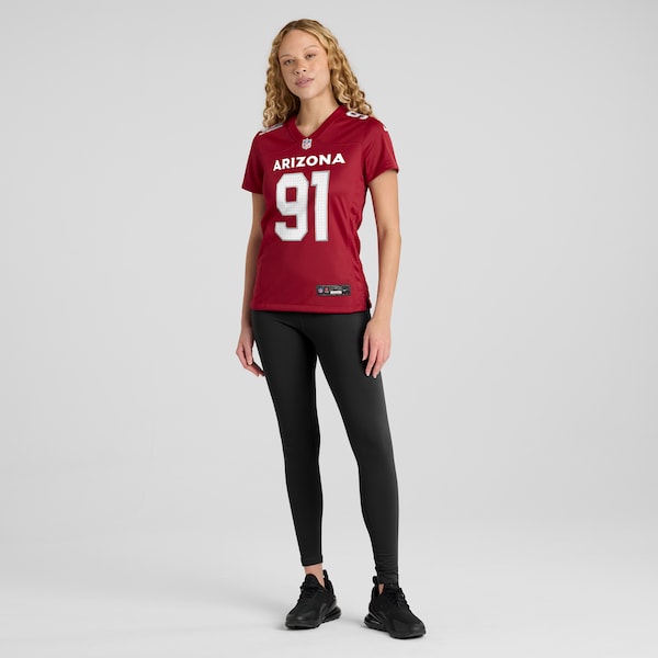 L.J. Collier Arizona Cardinals Nike Women's Game Jersey - Cardinal - Image 6