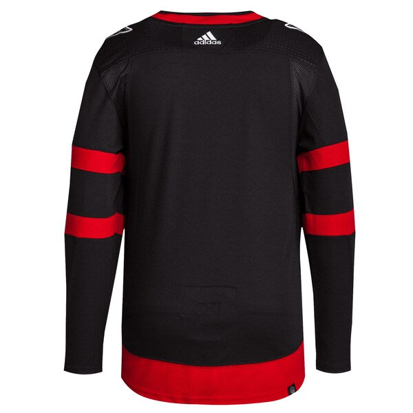 Ottawa Senators adidas Men's Home Primegreen Authentic Blank Jersey - Black - Image 3