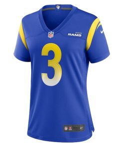 Alternative view of Kamren Curl Los Angeles Rams Nike Women's Team Game Jersey -  Royal