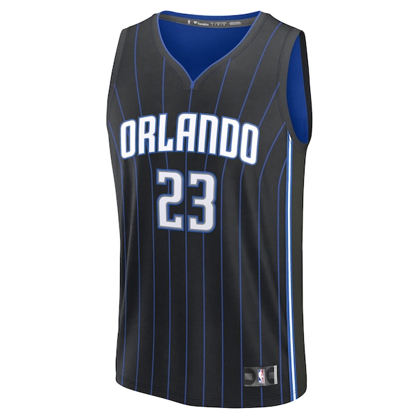 Tristan da Silva Orlando Magic Youth 2024 NBA Draft Fast Break Player Jersey - Icon Edition - Black - Image 2