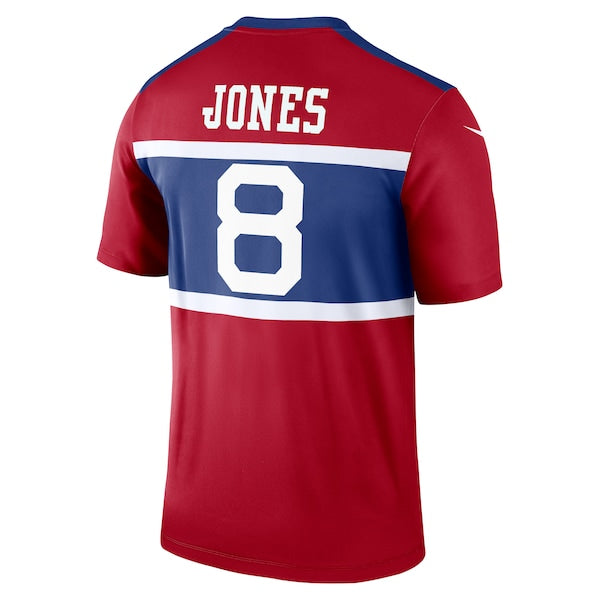 Daniel Jones New York Giants Nike Alternate Legend Player Jersey - Century Red - Image 3