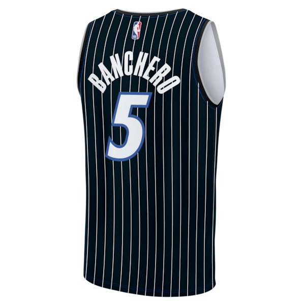 Paolo Banchero Orlando Magic Youth Fast Break Jersey - Statement Edition - Black - Image 3