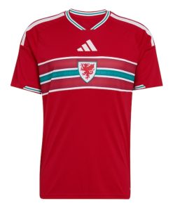 Alternative view of Wales National Team adidas FIFA x World Cup 2026 Home Replica Jersey - Red