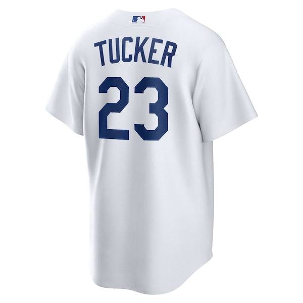 Kyle Tucker Los Angeles Dodgers Nike Home Replica Jersey - White - Image 3