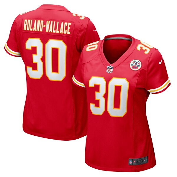 Chris Roland-Wallace Kansas City Chiefs Nike Women's Game Jersey - Red - Image 2