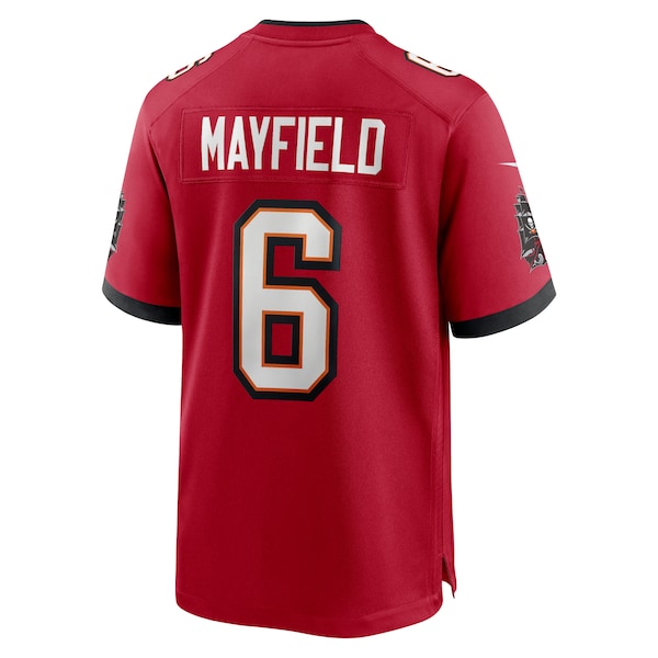 Baker Mayfield Tampa Bay Buccaneers Nike 50th Season Team Game Jersey - Red/Creamsicle - Image 5