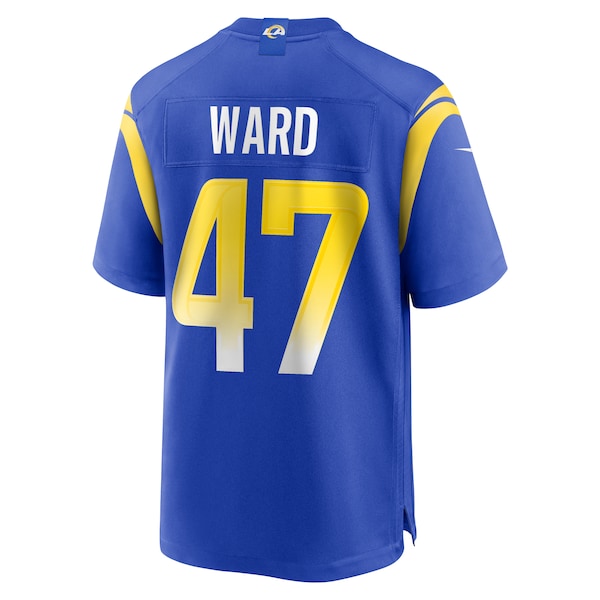 Alex Ward Los Angeles Rams Nike Home Game Jersey - Royal - Image 3