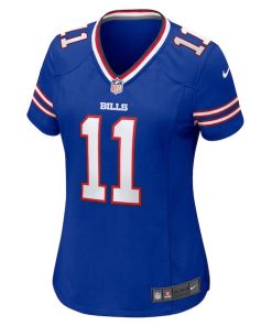 Alternative view of Mitchell Trubisky Buffalo Bills Nike Women's  Game Jersey -  Royal