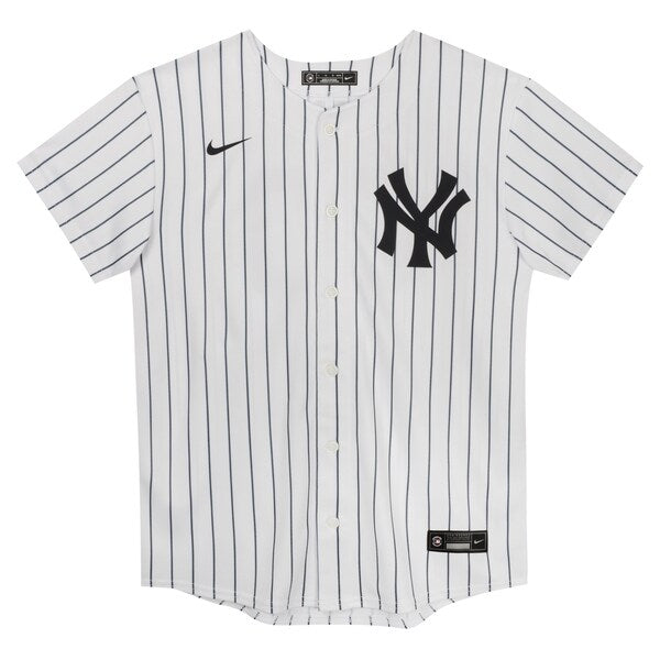 Derek Jeter New York Yankees Nike Preschool Home Game Jersey - White - Image 2