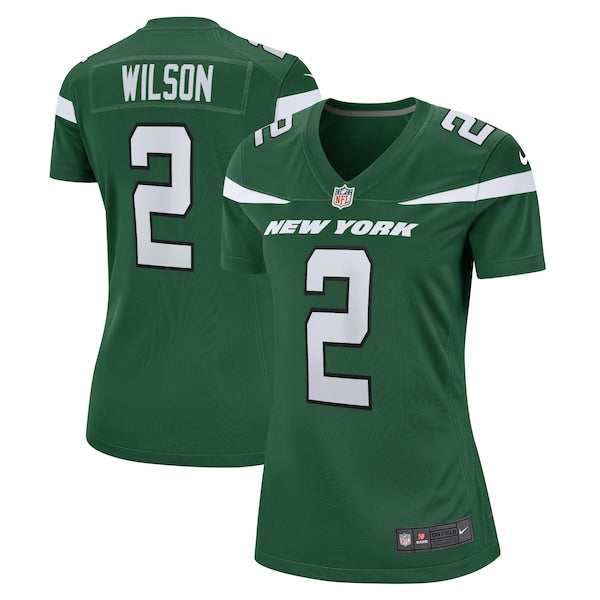 Zach Wilson New York Jets Nike Women's Player Jersey - Green/Black/White - Image 6
