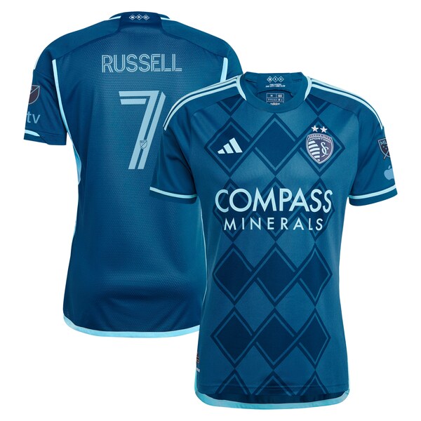 Johnny Russell Sporting Kansas City adidas 2024 Diamonds Our Forever Authentic Player Jersey?ยจC Navy - Image 2
