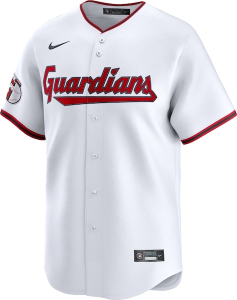 Cleveland Guardians Nike Home Limited Pick-A-Player Retired Roster Jersey - White - Image 2