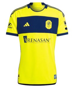 Alternative view of Jacob Shaffelburg Nashville SC adidas 2024 The 615 Kit Authentic Player Jersey - Yellow
