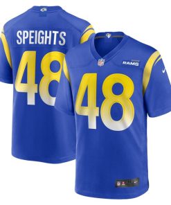 Omar Speights Los Angeles Rams Nike Game Jersey -  Royal