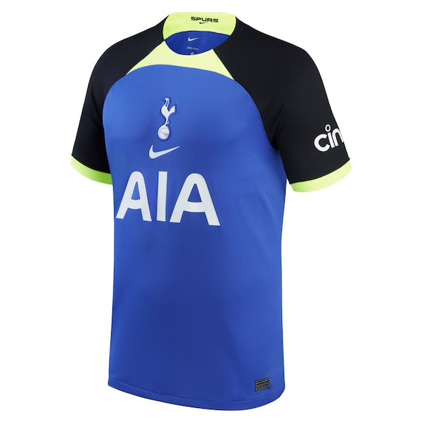 Son Heung-min Tottenham Hotspur Nike 2022/23 Away Breathe Stadium Replica Player Jersey - Blue - Image 3