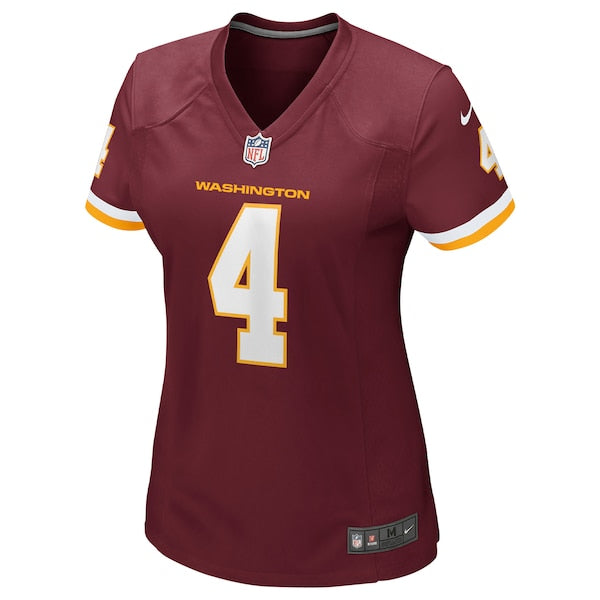 Taylor Heinicke Washington Football Team Nike Women's Game Jersey - Burgundy - Image 2