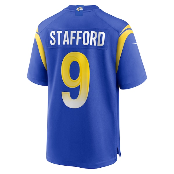 Matthew Stafford Los Angeles Rams Nike Player Game Jersey - Royal - Image 3
