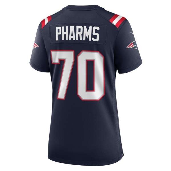 Jeremiah Pharms Jr. New England Patriots Nike Women's Team Game Jersey - Navy - Image 3