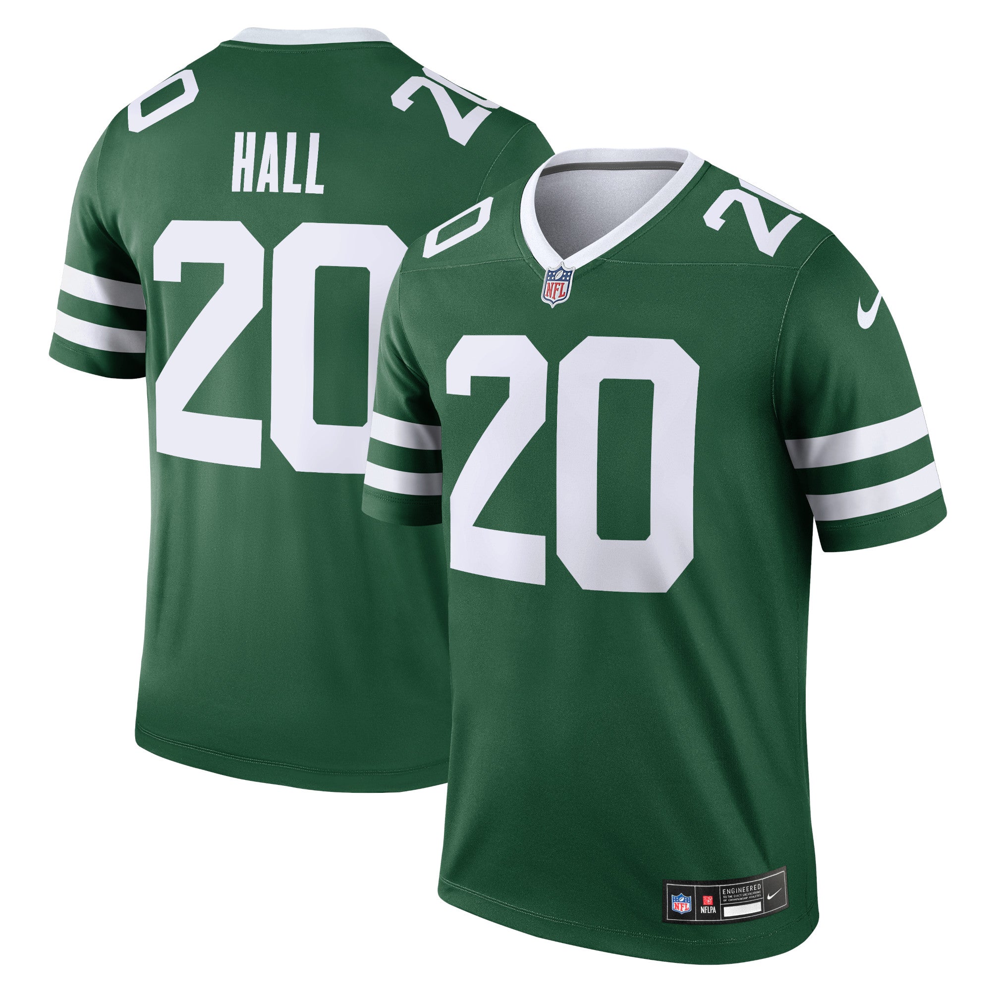 Breece Hall New York Jets Nike Alternate Legend Jersey - Legacy Black - Image 5