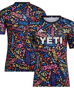 Austin FC adidas 2024 Hispanic Heritage Pre-Match Top - Black
