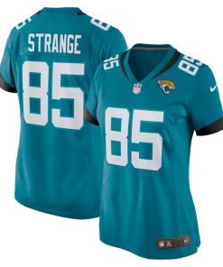 Brenton Strange Jacksonville Jaguars Nike Women's Team Game Jersey -  Teal