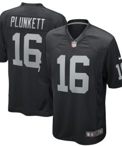 Jim Plunkett Las Vegas Raiders Nike Game Retired Player Jersey - Black