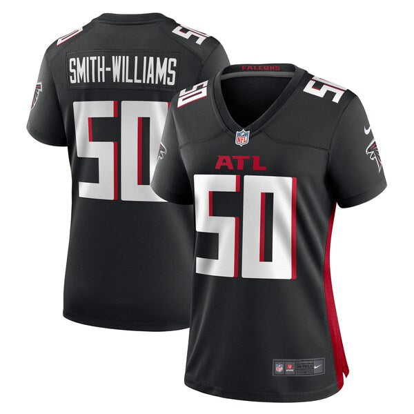James Smith-Williams Atlanta Falcons Nike Women's Game Jersey - Black - Image 2