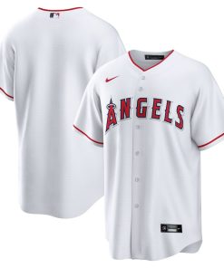 Los Angeles Angels Nike Youth Home Blank Replica Jersey - White