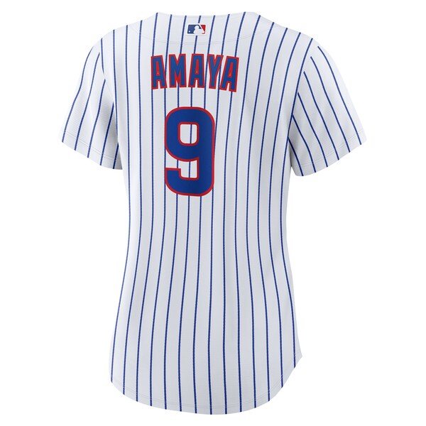 Miguel Amaya Chicago Cubs Nike Women's Home Replica Jersey - White - Image 3