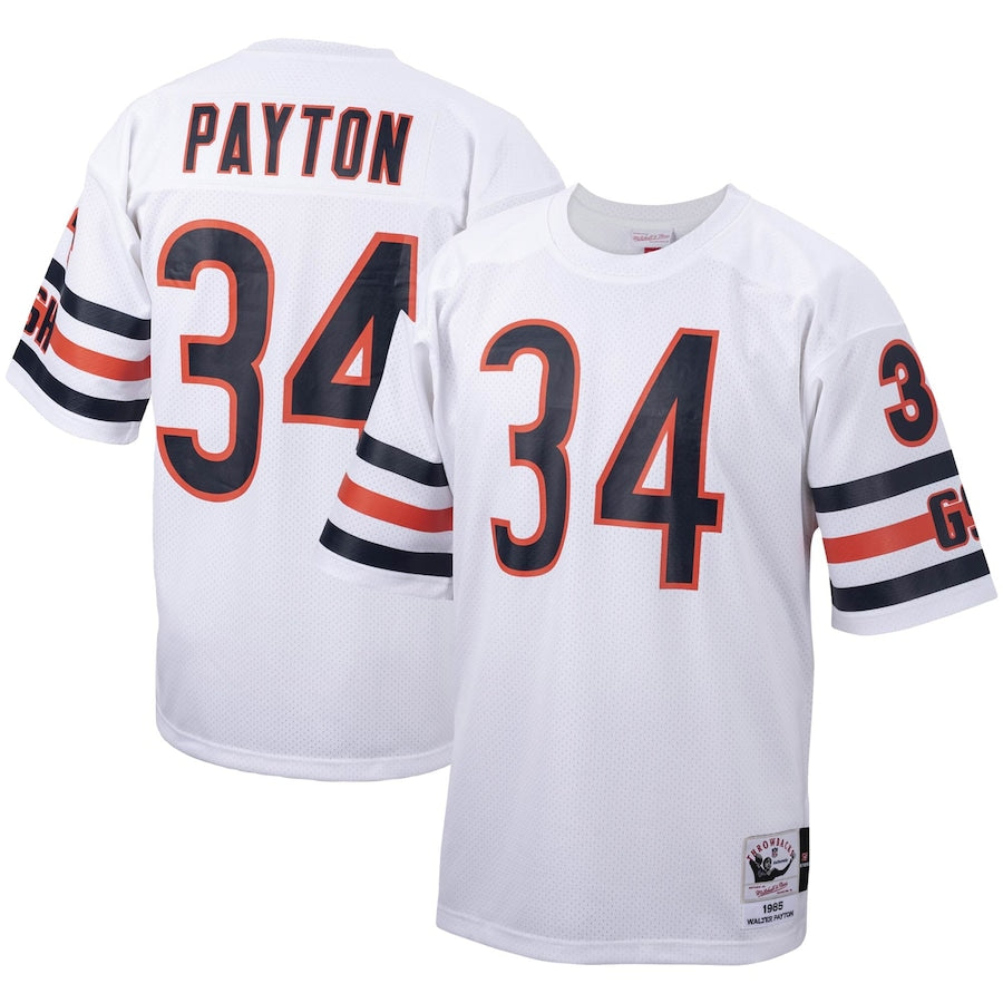 Walter Payton Chicago Bears Big & Tall 1985 Retired Player Replica Jersey - Navy/White - Image 6