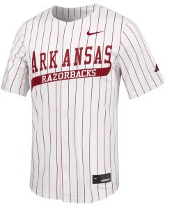 Alternative view of Arkansas Razorbacks Nike Limited Baseball Jersey - White