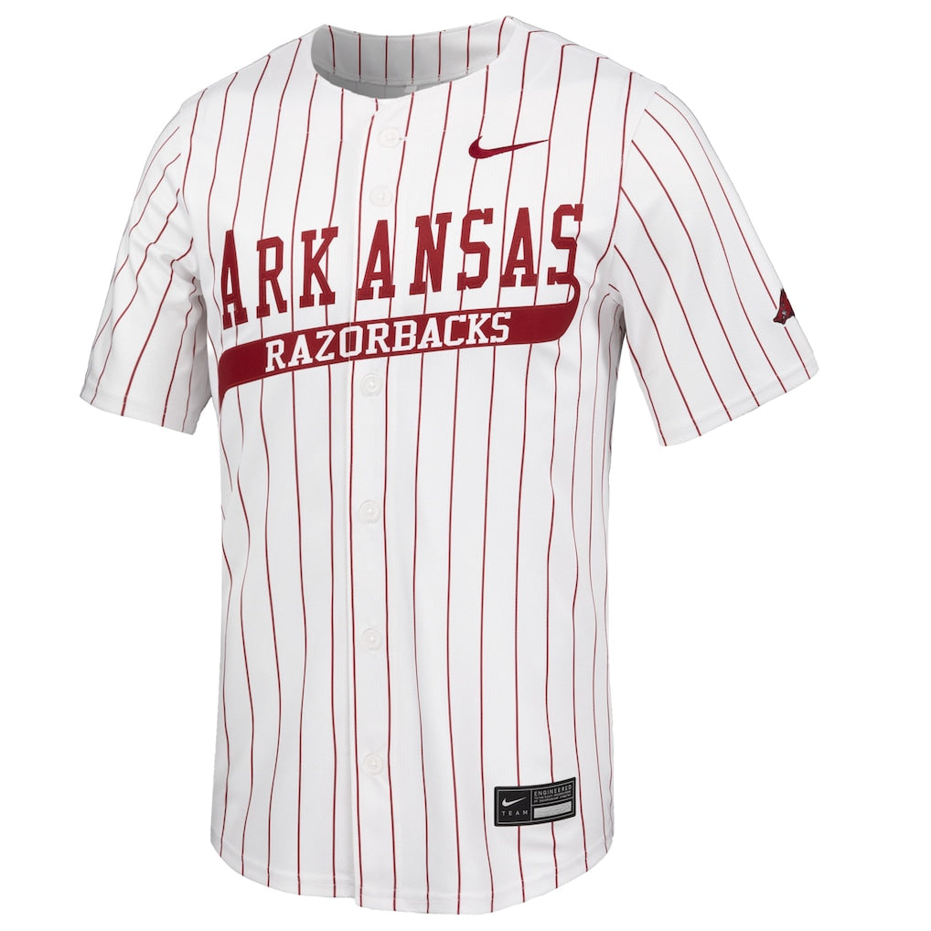 Arkansas Razorbacks Nike Limited Baseball Preschool Jersey - White - Image 2