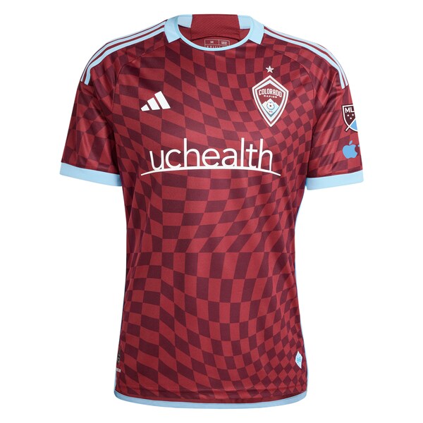Sam Vines Colorado Rapids adidas 2024 One Flag Kit Authentic Player Jersey - Burgundy - Image 4