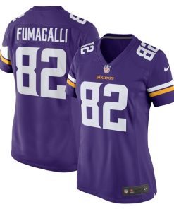 Troy Fumagalli Minnesota Vikings Nike Women's  Game Jersey -  Purple