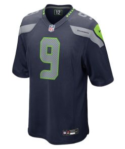 Alternative view of Kenneth Walker III Seattle Seahawks Nike Team Game Jersey -  College Navy