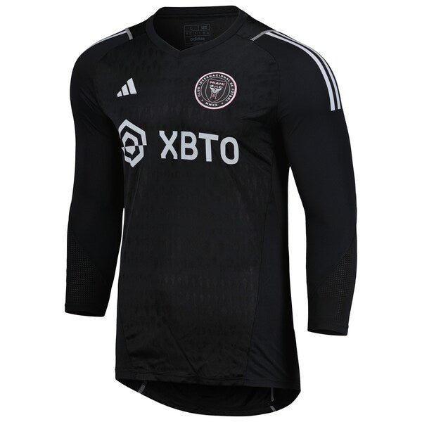 Inter Miami CF adidas 2024 Goalkeeper Long Sleeve Replica Jersey - Black - Image 2